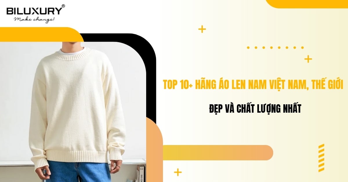 hãng áo len nam